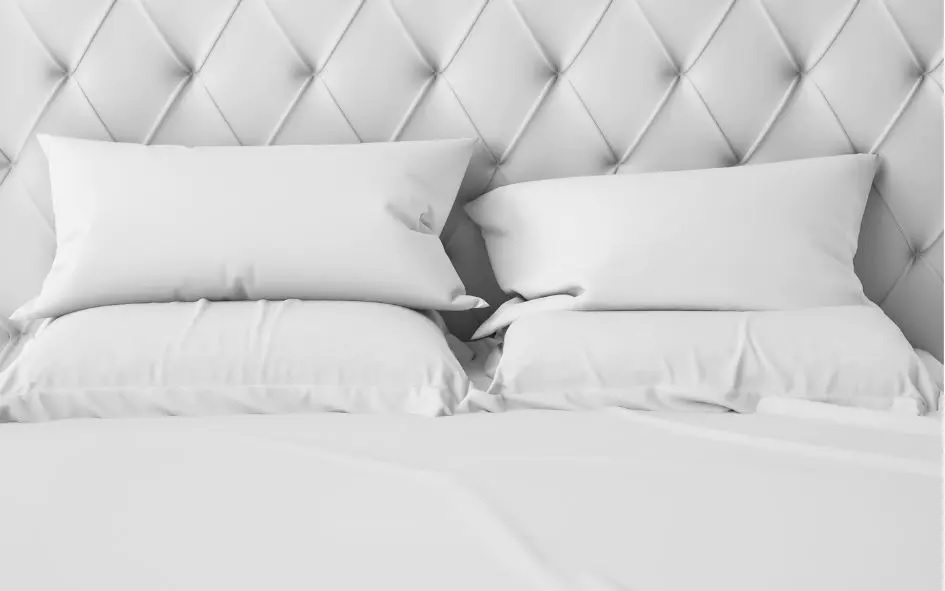 cabecera de cama de madera