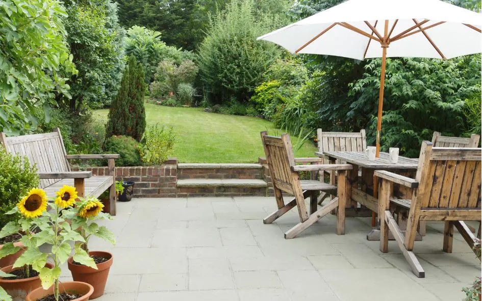 muebles-de-patio-de-madera muebles de patio de madera