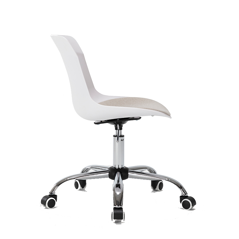 Silla Operativa Eames Acolchonada Blanco - Image 2