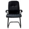 Sillón Visita Alfa Vinipiel Color Negro - Image 8