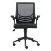 Silla Operativa Nitro Con Brazos Abatibles Mesh y asiento Negro - Image 4