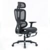 Silla Ejecutiva Nexus Mesh Negro y Descansapiés - Image 2