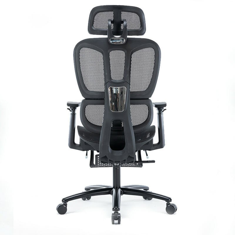 Silla Ejecutiva Nexus Mesh Negro y Descansapiés - Image 3