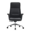 Silla Ejecutiva Patri Vinipiel Negro y Base Cromada - Image 5