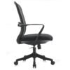Silla Operativa Organic Mesh y Tela Negro Estructura Negro - Image 4