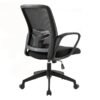 Silla Operativa H9 Mesh y Tela Negro - Image 9