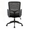 Silla Operativa H9 Mesh y Tela Negro - Image 8