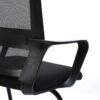 Silla visita Trineo Respaldo Mesh Asiento Negro - Image 3