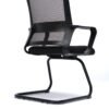 Silla visita Trineo Respaldo Mesh Asiento Negro - Image 4