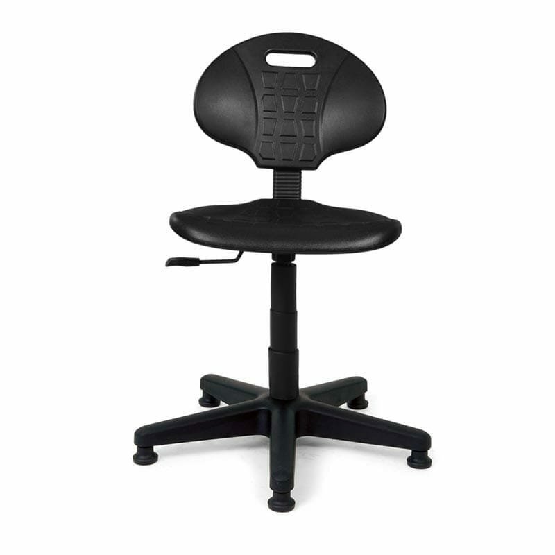 Silla Secretarial Industrial sin Brazos con Regaton - Image 3