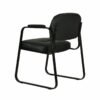 Silla Visita Piel Negro VL653SB11 - Image 2