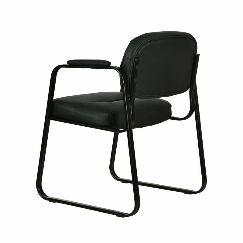 Silla Visita Piel Negro VL653SB11 - Image 2