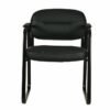 Silla Visita Piel Negro VL653SB11 - Image 4