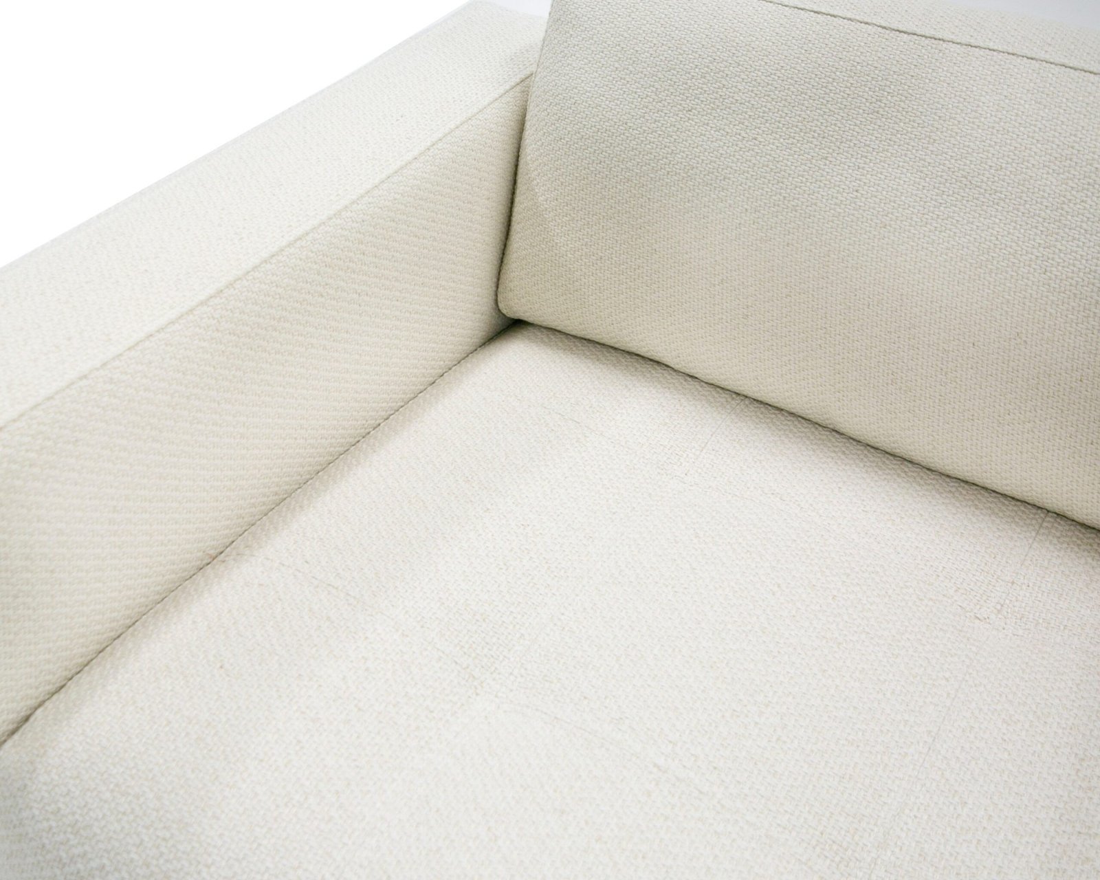 Divani Casa Schmidt - Silla moderna de tela color blanco roto - Image 4