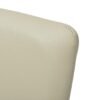Modrest Taryn - Silla de comedor moderna gris claro + acero inoxidable (juego de 2) - Image 5