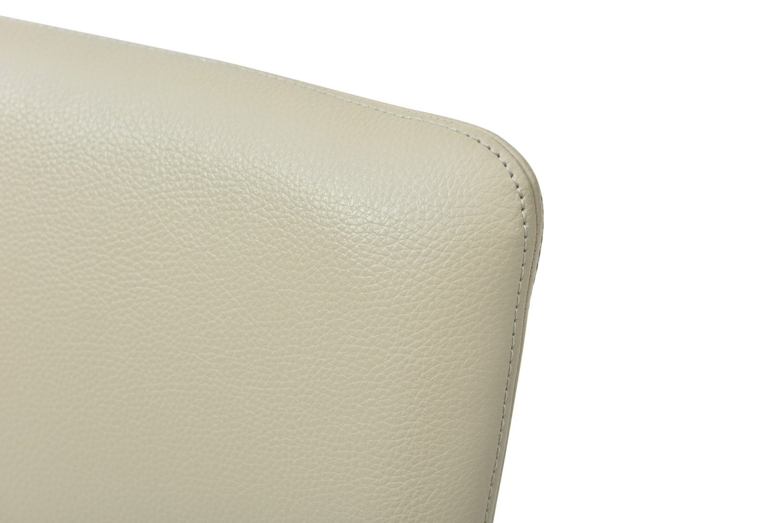 Modrest Taryn - Silla de comedor moderna gris claro + acero inoxidable (juego de 2) - Image 5