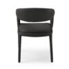 Modrest Faerron - Silla de comedor moderna de polipiel negra - Image 3