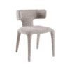 Modrest Saehee - Silla de comedor moderna de tela gris claro - Image 2