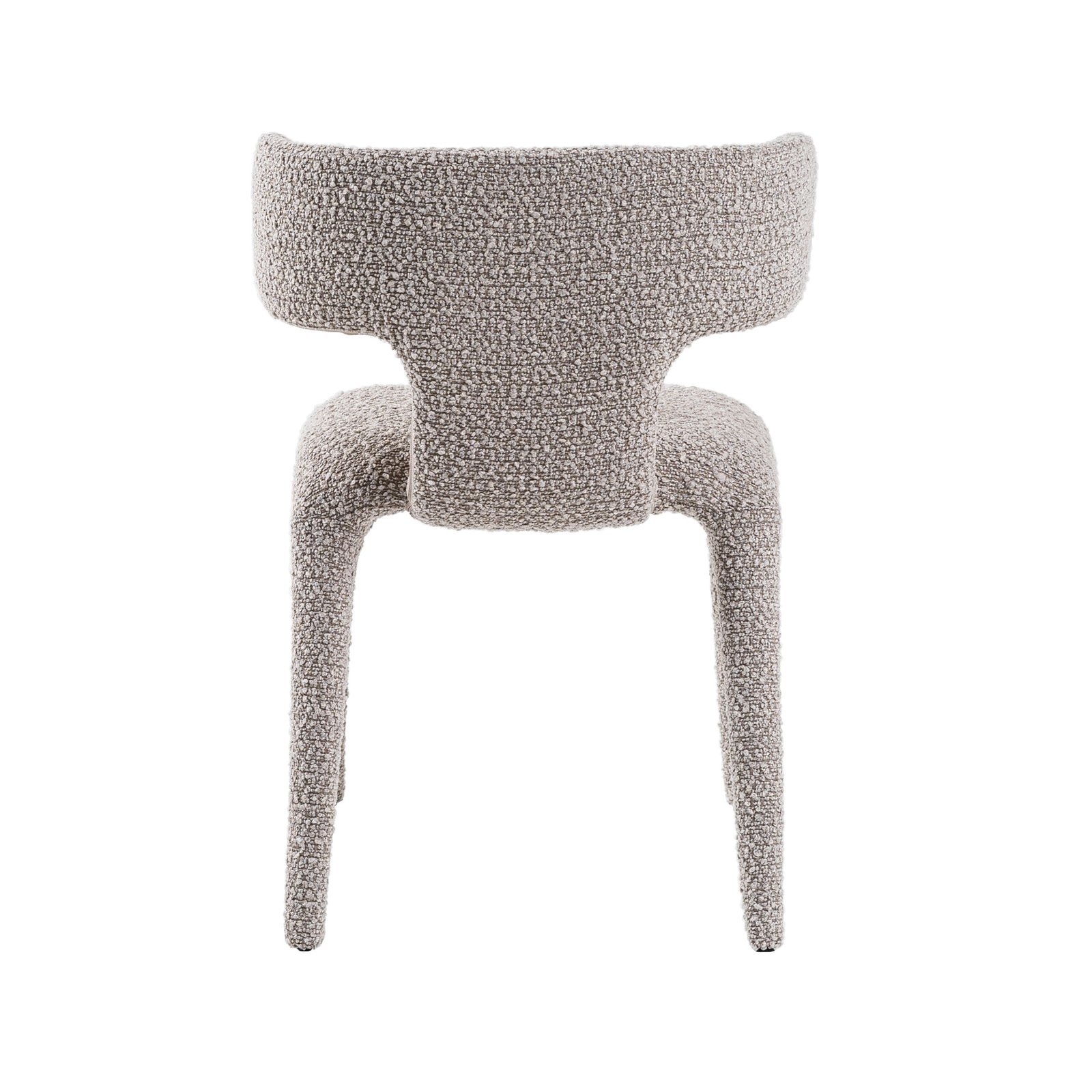 Modrest Saehee - Silla de comedor moderna de tela gris claro - Image 4