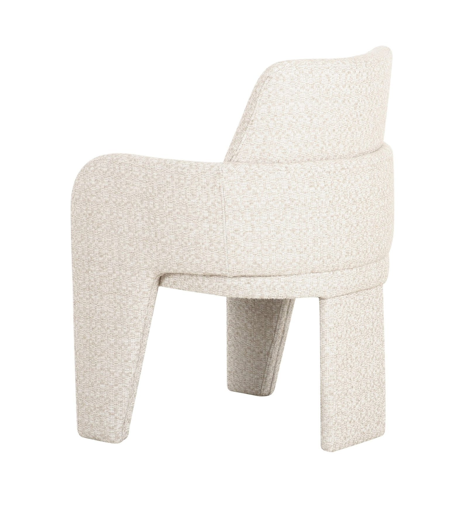Modrest Cando - Silla de comedor moderna de tela beige - Image 3
