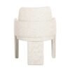 Modrest Cando - Silla de comedor moderna de tela beige - Image 4