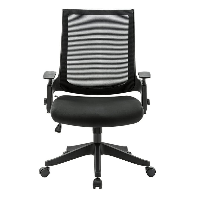 Silla Operativa H2 Mesh y Tela Negra - Image 8