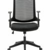 Silla Operativa H2 Mesh y Tela Negra - Image 6