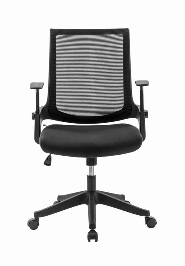 Silla Operativa H2 Mesh y Tela Negra - Image 6