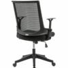 Silla Operativa H2 Mesh y Tela Negra - Image 4