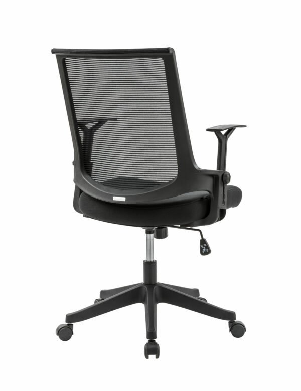 Silla Operativa H2 Mesh y Tela Negra - Image 4