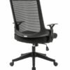 Silla Operativa H2 Mesh y Tela Negra - Image 3