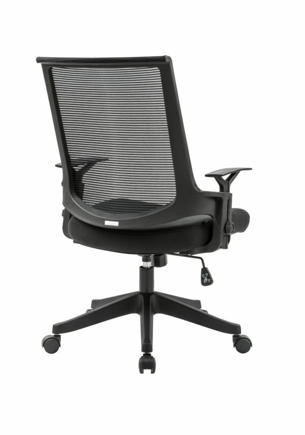 Silla Operativa H2 Mesh y Tela Negra - Image 3