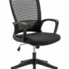 Silla Operativa H3 Mesh y Tela Negra Estructura Negra - Image 8