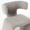 Modrest Bergman - Silla de comedor moderna de tela color blanquecino - Image 4