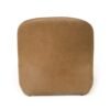 Modrest Donovan - Silla decorativa moderna de cuero marrón - Image 3