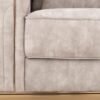 Divani Casa Dosie - Silla transicional de terciopelo beige - Image 5