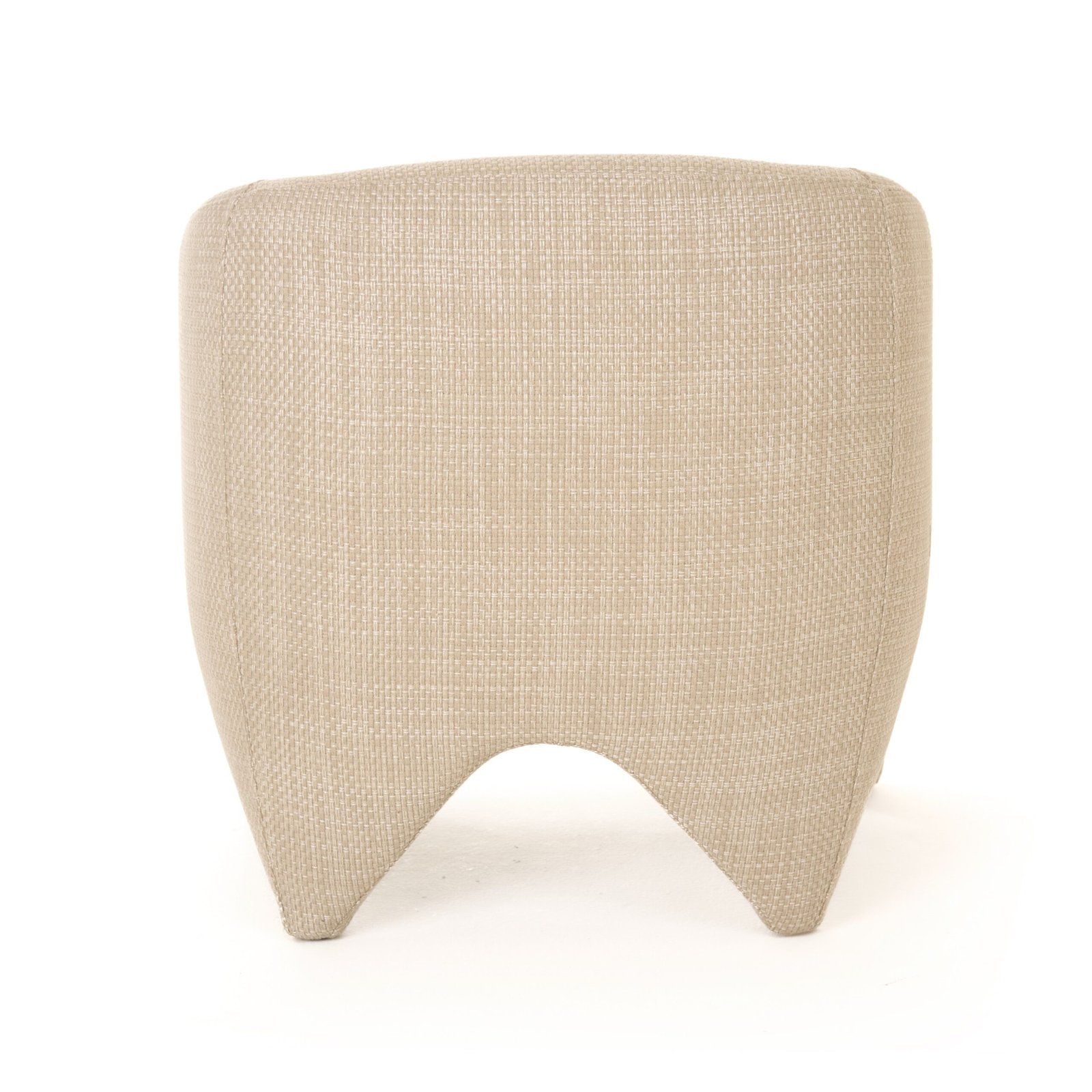 Modrest Halton - Silla decorativa moderna de tela beige - Image 3