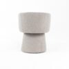 Modrest Linton - Silla de comedor moderna de tela gris claro - Image 3