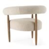 Modrest Marchland - Tela beige moderna + silla decorativa de roble - Image 5