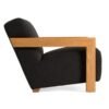 Modrest Rosen - Tela negra moderna + silla decorativa de roble natural - Image 2
