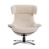 Modrest - Sillón y otomana beige moderno Zahara - Image 3