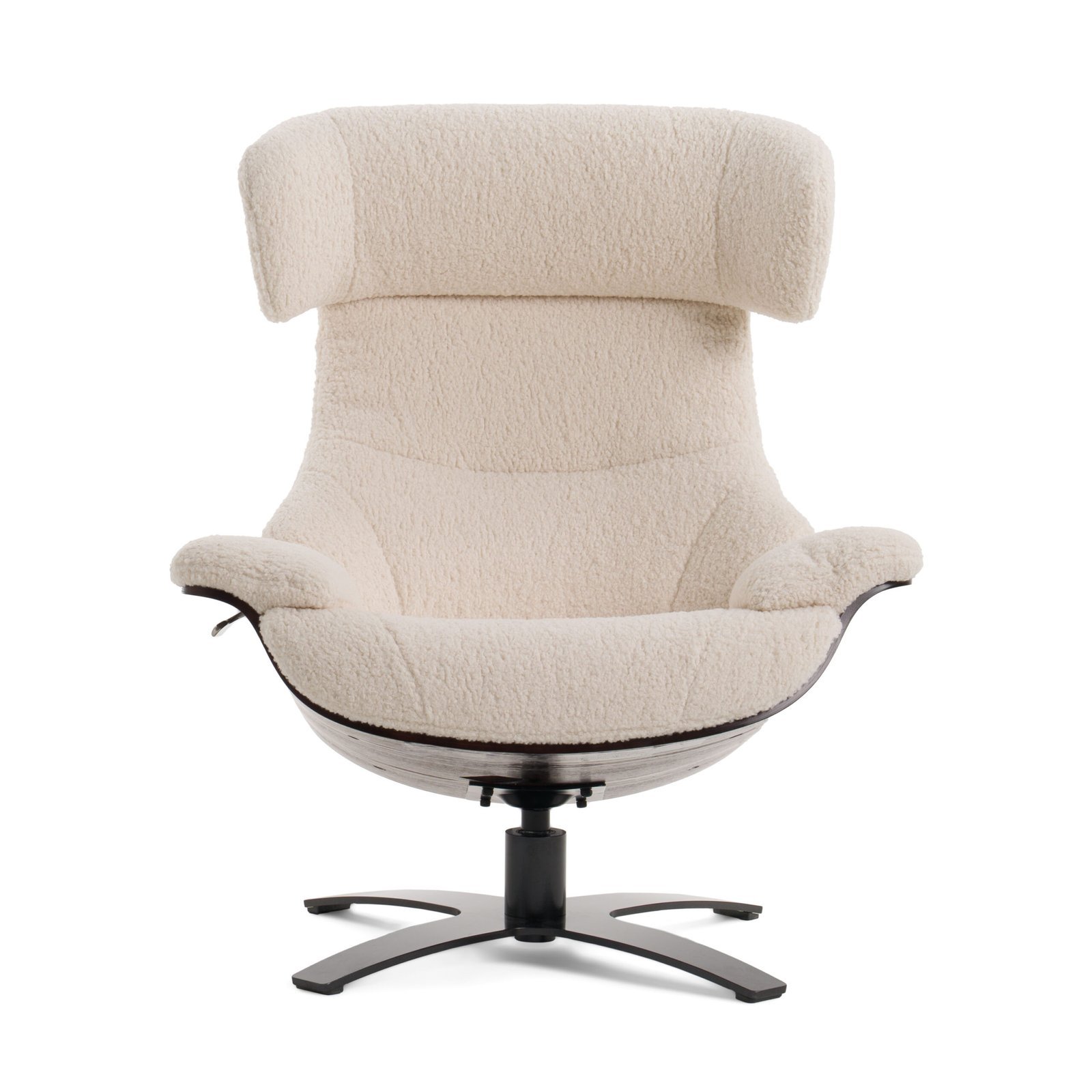 Modrest - Sillón y otomana beige moderno Zahara - Image 3