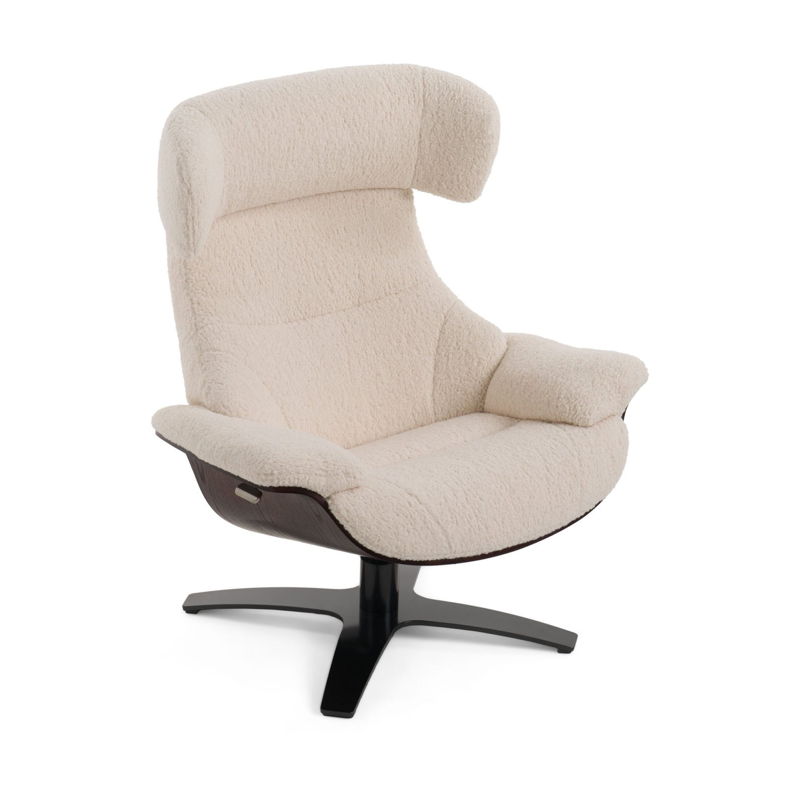Modrest - Sillón y otomana beige moderno Zahara - Image 5